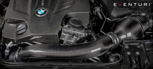 Eventuri V2 BMW F87 M2, F2X M135i, M235i, F3X 335i, 435i Carbon intake EVE-N55V2-CF-INT