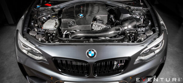 Eventuri V2 BMW F87 M2, F2X M135i, M235i, F3X 335i, 435i Carbon intake EVE-N55V2-CF-INT