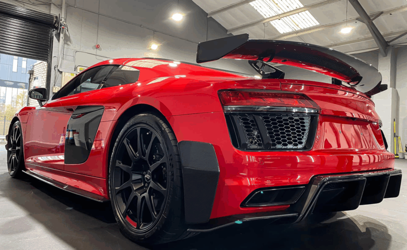 Audi R8 Gen.2 prelift diffuser Sport package - OPSHOLDERS Audi R8 Gen.2 prelift diffuser Sport package