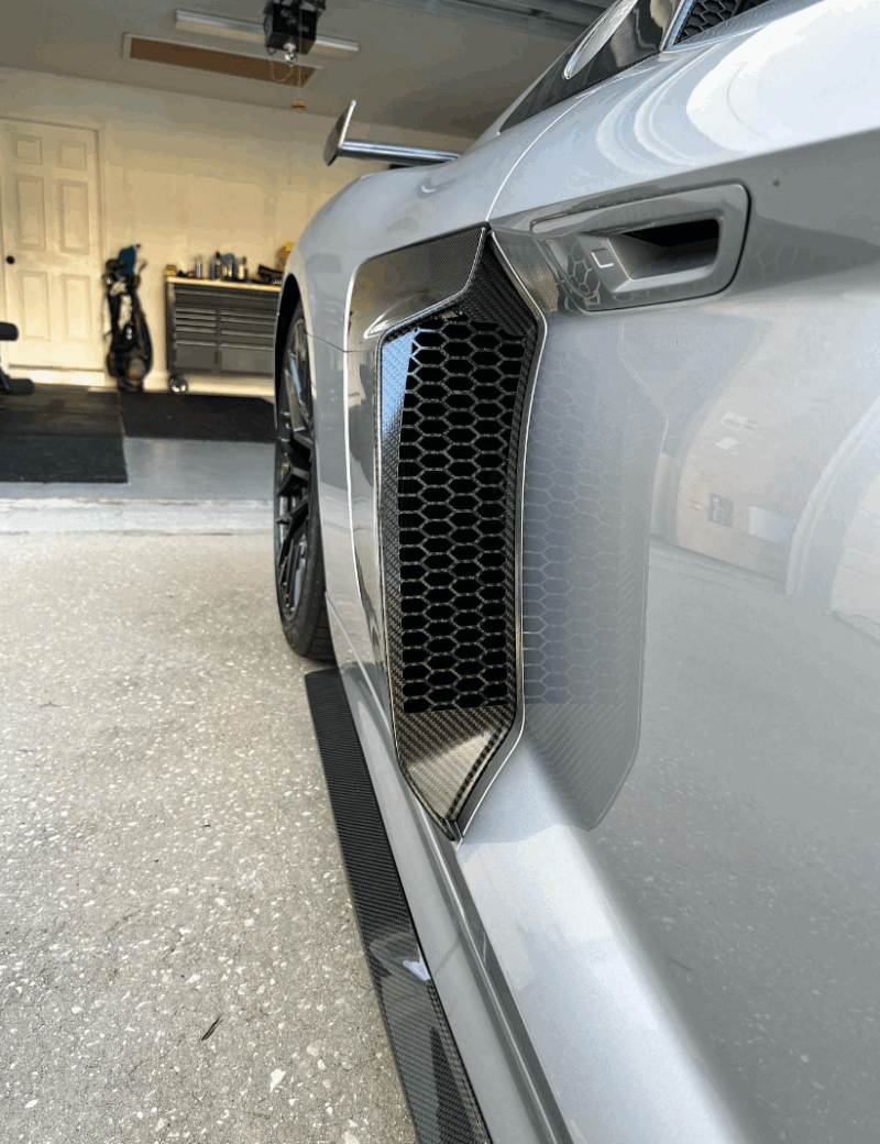 Audi R8 Gen.2 LMS GT.4 side blades - OPSHOLDERS Audi R8 Gen.2 LMS GT.4 side blades