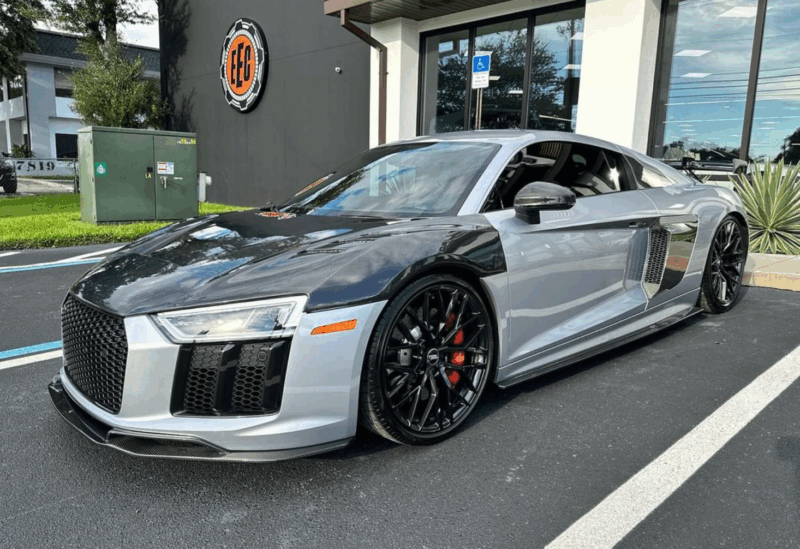Audi R8 Gen.2 LMS GT.4 side blades - OPSHOLDERS Audi R8 Gen.2 LMS GT.4 side blades