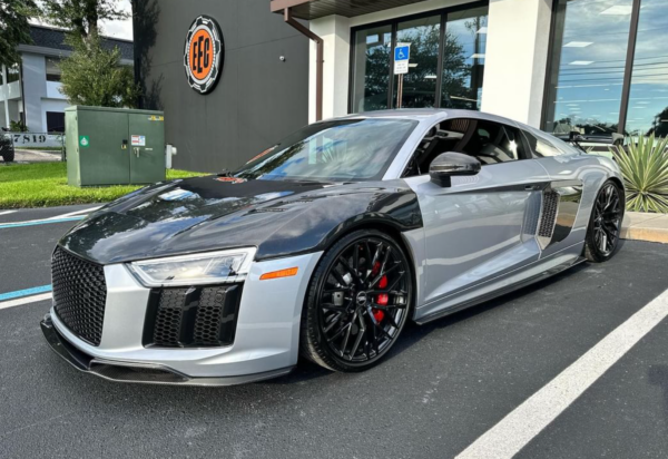 Audi R8 Gen.2 prelift splitter Performance package