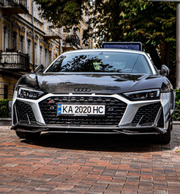 Audi R8 Gen.2 facelift splitter Capristo