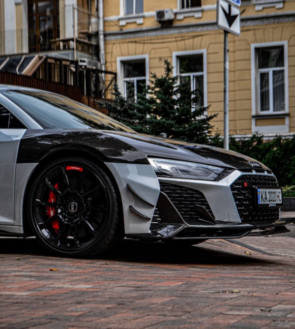 Audi R8 Gen.2 facelift splitter Capristo