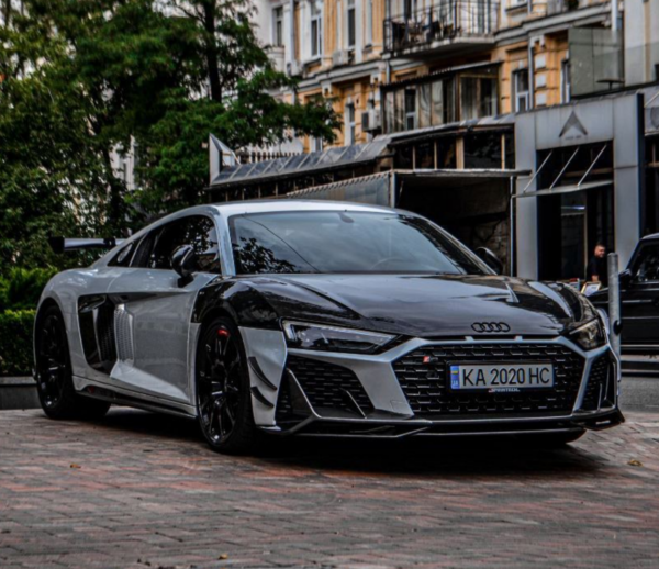 Audi R8 Gen.2 facelift splitter Capristo