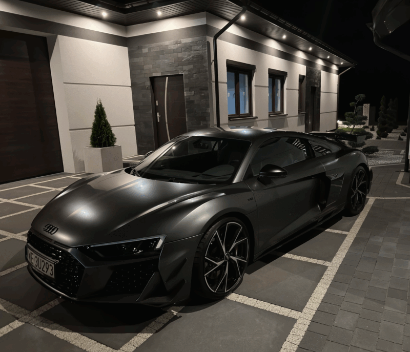 Audi R8 Gen.2 facelift front canards GT 2023