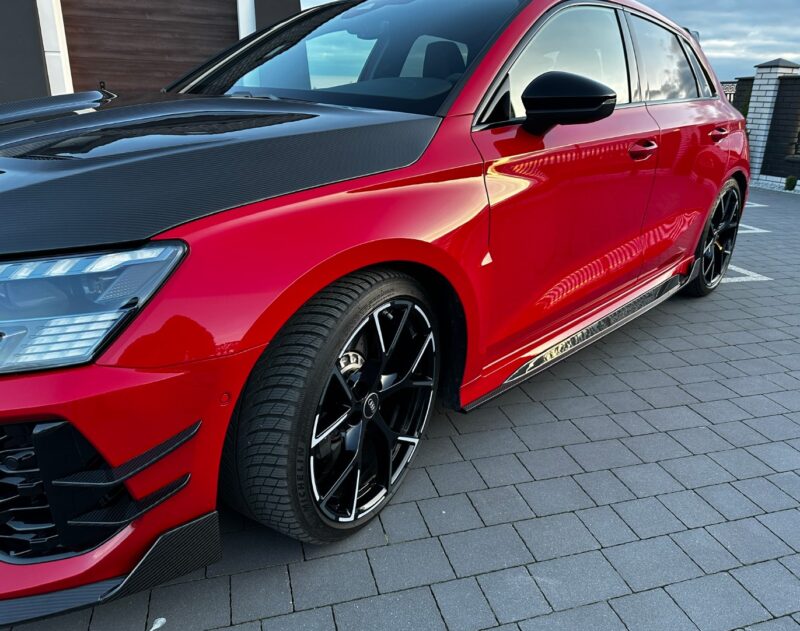Audi RS3 8y Side skirts MTTS package - OPSHOLDERS Audi RS3 8y Side skirts MTTS package