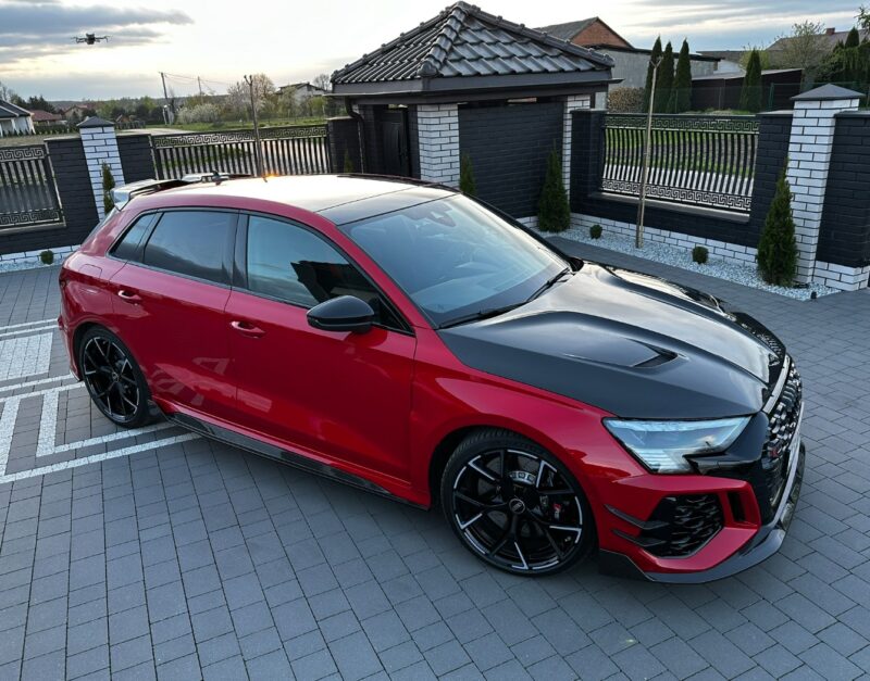 Audi RS3 8y Side skirts MTTS package - OPSHOLDERS Audi RS3 8y Side skirts MTTS package