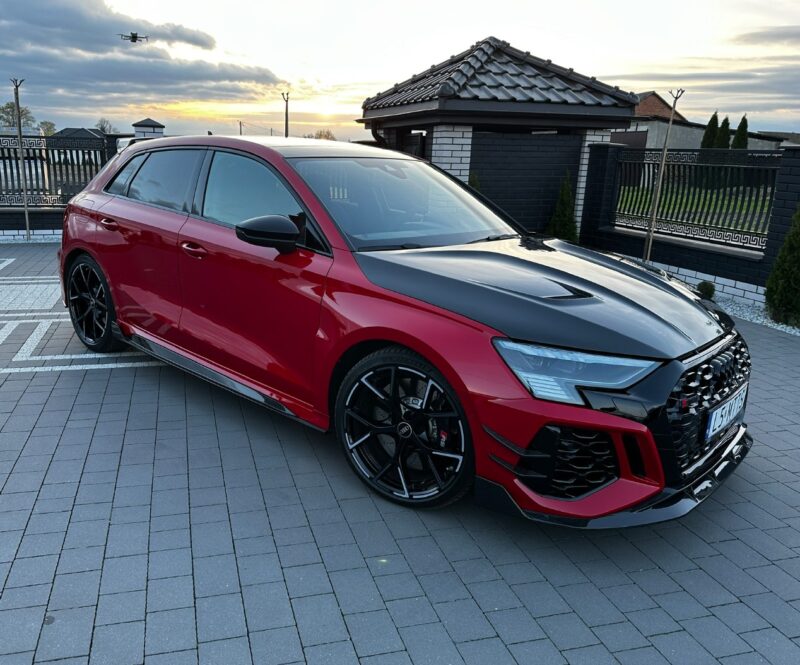 Audi RS3 8y Front canards MTTS package