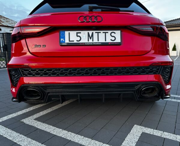 Audi RS3 8y diffuser MTTS package