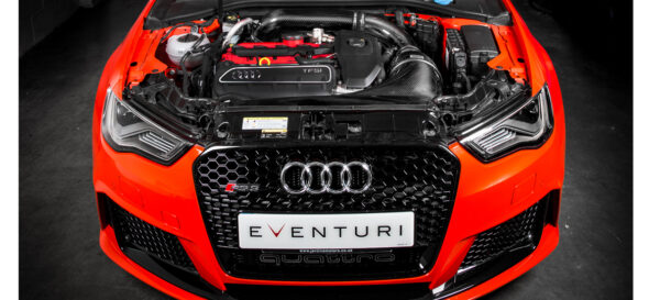 Eventuri Audi 8V RS3 RHD Full Black Carbon intake Gen 1 EVE-8VRS3-CF-RHD-INT