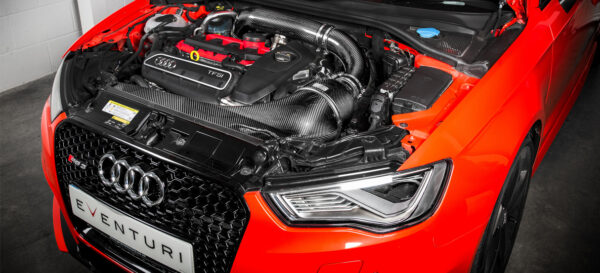 Eventuri Audi 8V RS3 RHD Full Black Carbon intake Gen 1 EVE-8VRS3-CF-RHD-INT