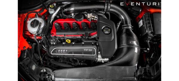 Eventuri Audi 8V RS3 RHD Full Black Carbon intake Gen 1 EVE-8VRS3-CF-RHD-INT