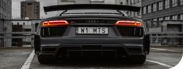 Audi R8 Gen.2 prelift diffuser Performance package