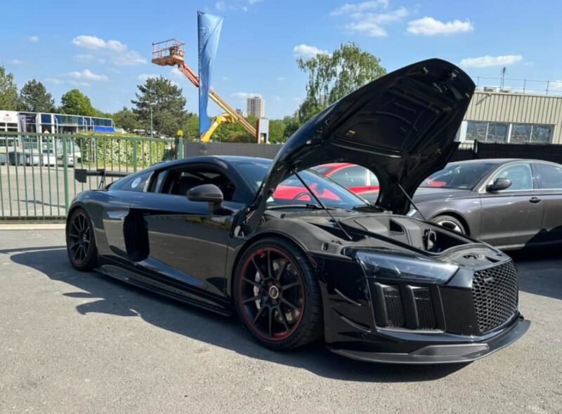 Audi R8 Gen.2 LMS GT.4 side blades - OPSHOLDERS Audi R8 Gen.2 LMS GT.4 side blades