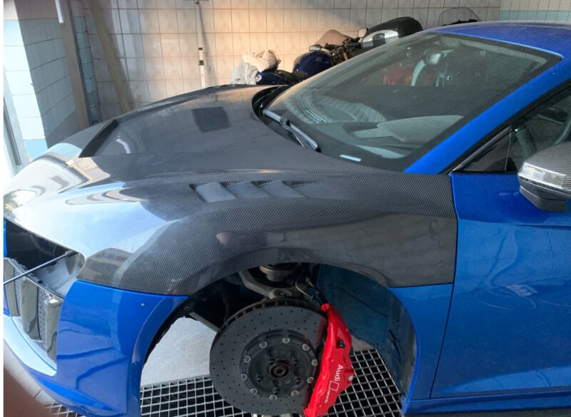 Audi R8 Gen.2 Performance package hood - OPSHOLDERS Audi R8 Gen.2 Performance package hood