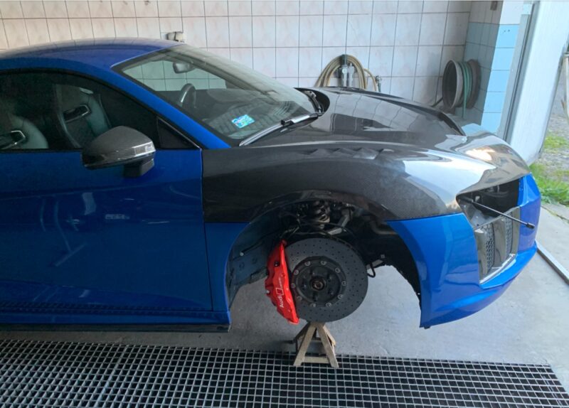 Audi R8 Gen.2 Performance package hood - OPSHOLDERS Audi R8 Gen.2 Performance package hood