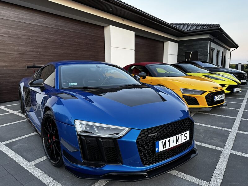 Audi R8 Gen.2 LMS GT.4 side blades - OPSHOLDERS Audi R8 Gen.2 LMS GT.4 side blades