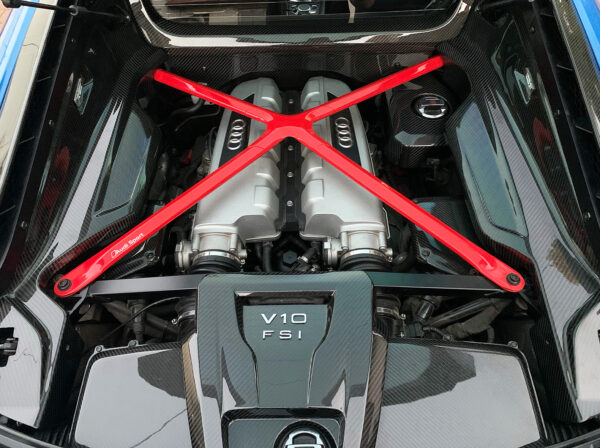 Audi R8 Gen.2 prelift engine bay airbox covers