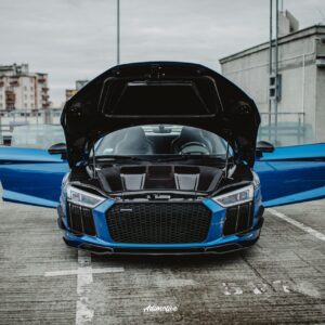 Audi R8 Gen.2 frunk bay wheel arches