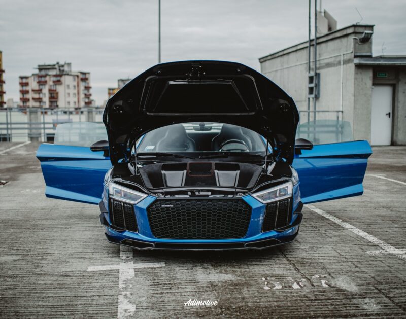 Audi R8 Gen.2 frunk bay wheel arches - OPSHOLDERS Audi R8 Gen.2 frunk bay wheel arches