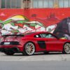 Audi R8 Gen.2 facelift splitter Capristo