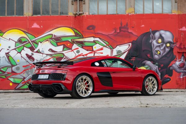 Audi R8 Gen.2 facelift splitter Capristo