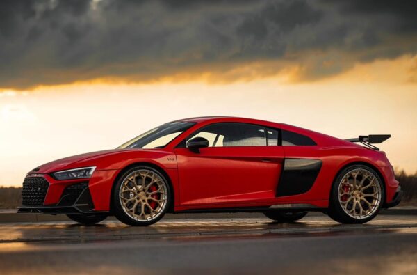 Audi R8 Gen.2 facelift splitter Capristo