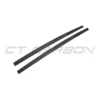 AUDI RS4 B9.5 CARBON FIBRE SIDE SKIRTS - CT DESIGN