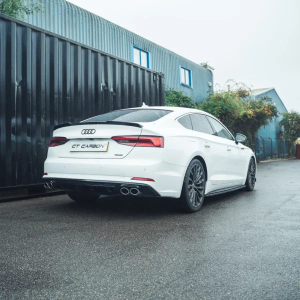 AUDI A5/S5 B9 2016-2019 GLOSS BLACK DIFFUSER