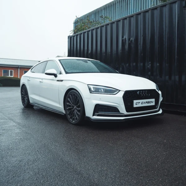 AUDI A5/S5 B9 2016-2019 GLOSS BLACK SPLITTER