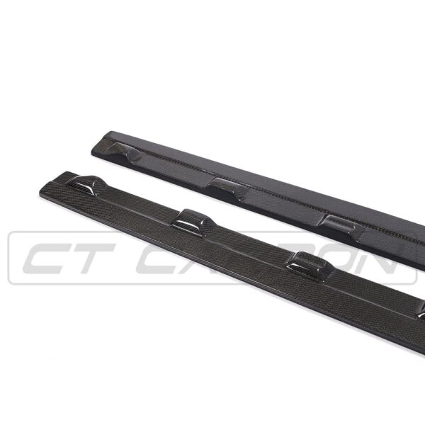 AUDI A3 8V FACELIFT CARBON FIBRE SIDE SKIRTS