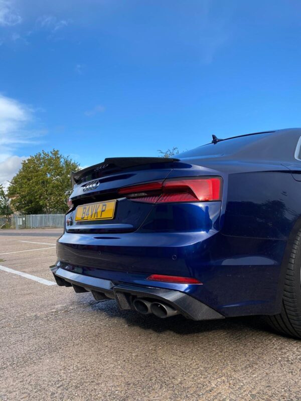 AUDI A5 S5 B9 CARBON FIBRE DIFFUSER