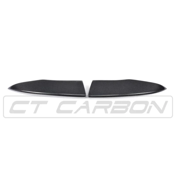 AUDI A3 S-LINE & S3 PRE-FACELIFT 8V SALOON CARBON FIBRE REAR BUMPER EXTENSION