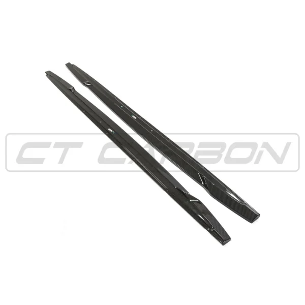 AUDI A3/S3 8Y 2020+ CARBON FIBRE SIDE SKIRTS - CT DESIGN