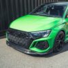 AUDI RS3 8Y CARBON FIBRE FRONT BUMPER CORNERS - CT DESIGN