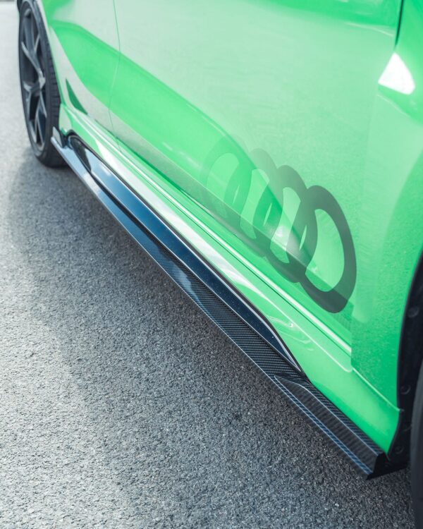 AUDI RS3 8Y CARBON FIBRE SIDE SKIRTS - CT DESIGN