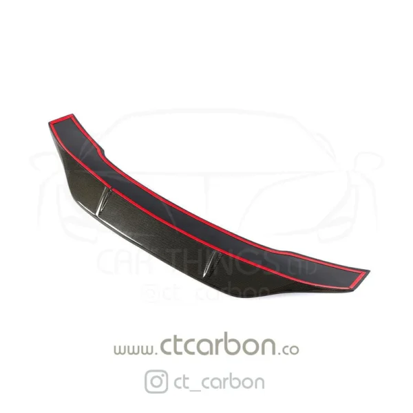 AUDI A3 S3 RS3 SALOON CARBON FIBRE SPOILER - DUCKTAIL PS STYLE