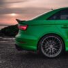 AUDI A3 S3 RS3 SALOON CARBON FIBRE SPOILER - DUCKTAIL PS STYLE