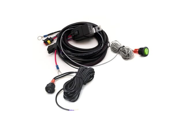 Lazer One-Lamp 3-Pin Superseal Wiring Kit (12V), with Momentary Switch (for Linear-6 Elite+) 1L-LP-EP-120