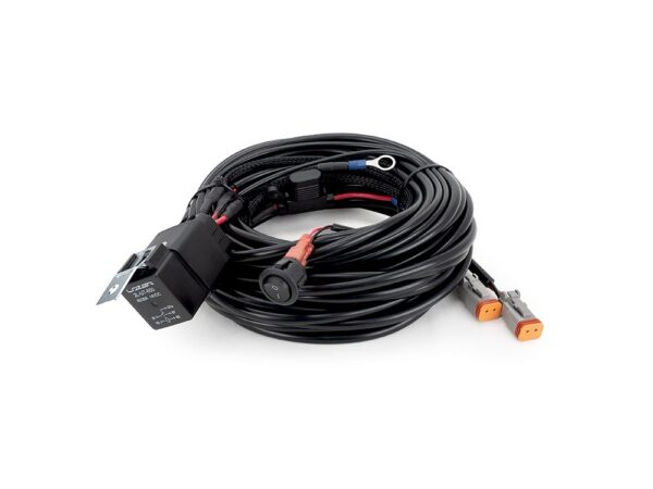 Lazer Two-Lamp 2-Pin Deutsch DT Wiring Kit, Long (12V) 2L-UT-650