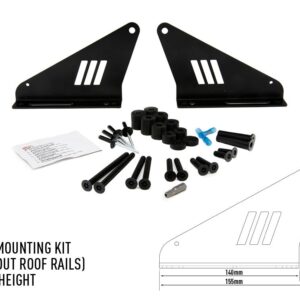 Lazer Roof Rail Mounting Kit - 73mm Height 3001-C-73-K
