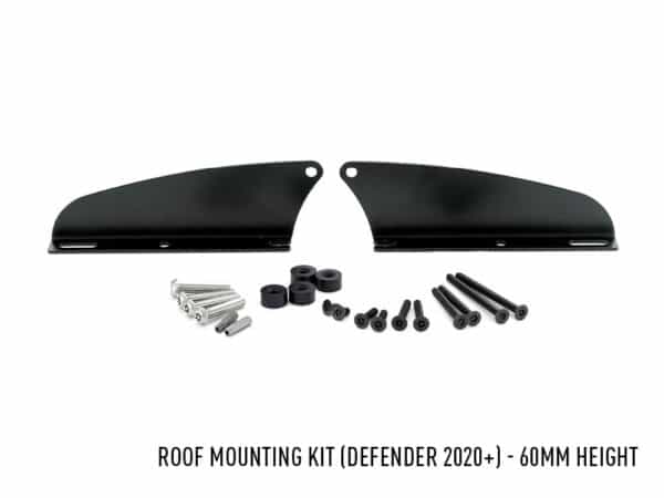 Lazer Roof Mounting Kit - Land Rover Defender (2020+) - 73mm Height (for Triple-R 24) 3001-DEF20-73-K