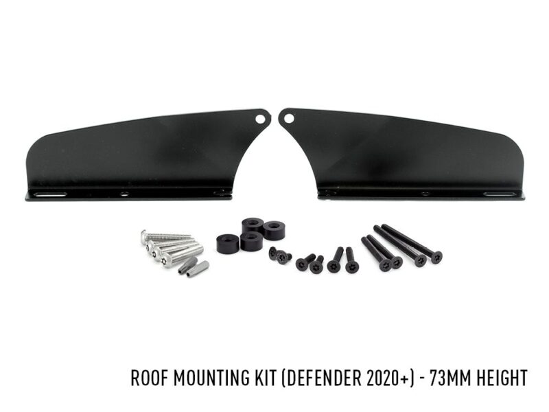 Lazer Roof Mounting Kit - Land Rover Defender (2020+) - 60mm Height (for Linear-42) 3001-DEF20-60-K - OPSHOLDERS Lazer Roof Mounting Kit - Land Rover Defender (2020+) - 60mm Height (for Linear-42) 3001-DEF20-60-K