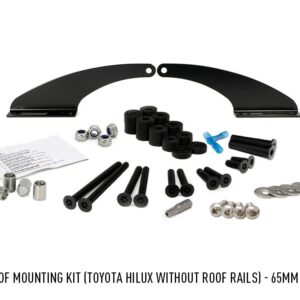 Lazer Forward Roof Mounting Kit - Toyota Hilux - 65mm Height (for Linear 42 or Triple-R 24) 3001-HILUX-65-K