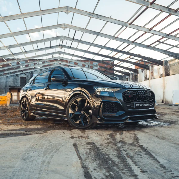 AUDI RSQ8 CT DESIGN CARBON FIBRE SIDE SKIRTS