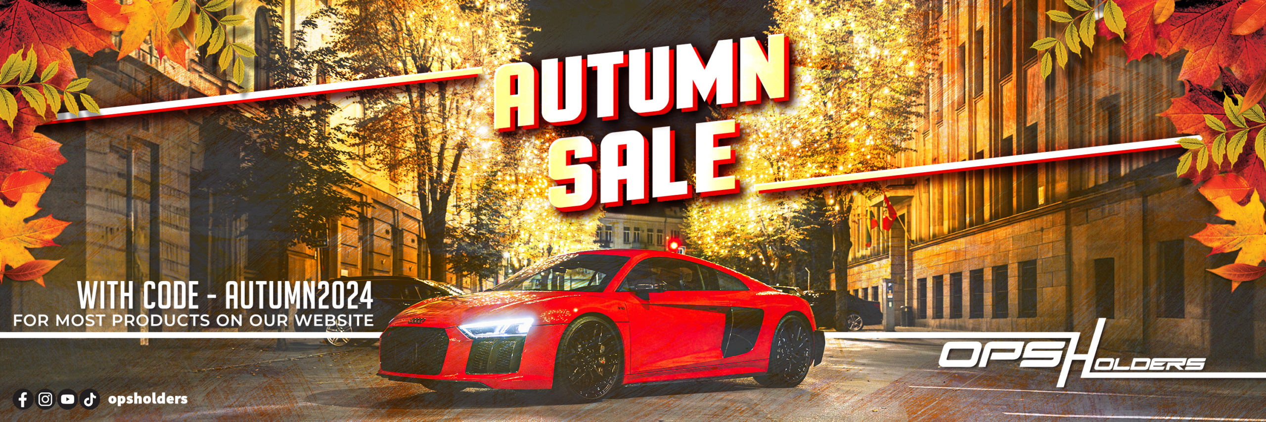 Audi R8 AUTUMN SALE - OPSHOLDERS