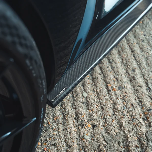 BMW G87 M2 CARBON FIBRE SIDE SKIRTS - CT DESIGN