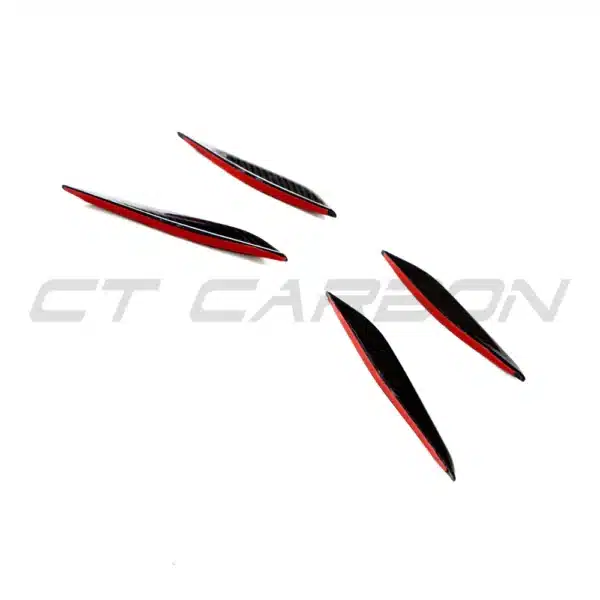 BMW G87 M2 CARBON FIBRE FRONT BUMPER CANARDS