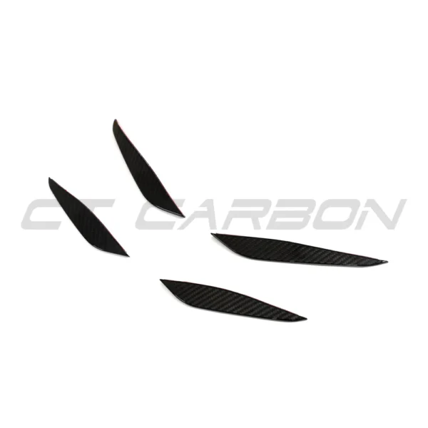 BMW G87 M2 CARBON FIBRE FRONT BUMPER CANARDS